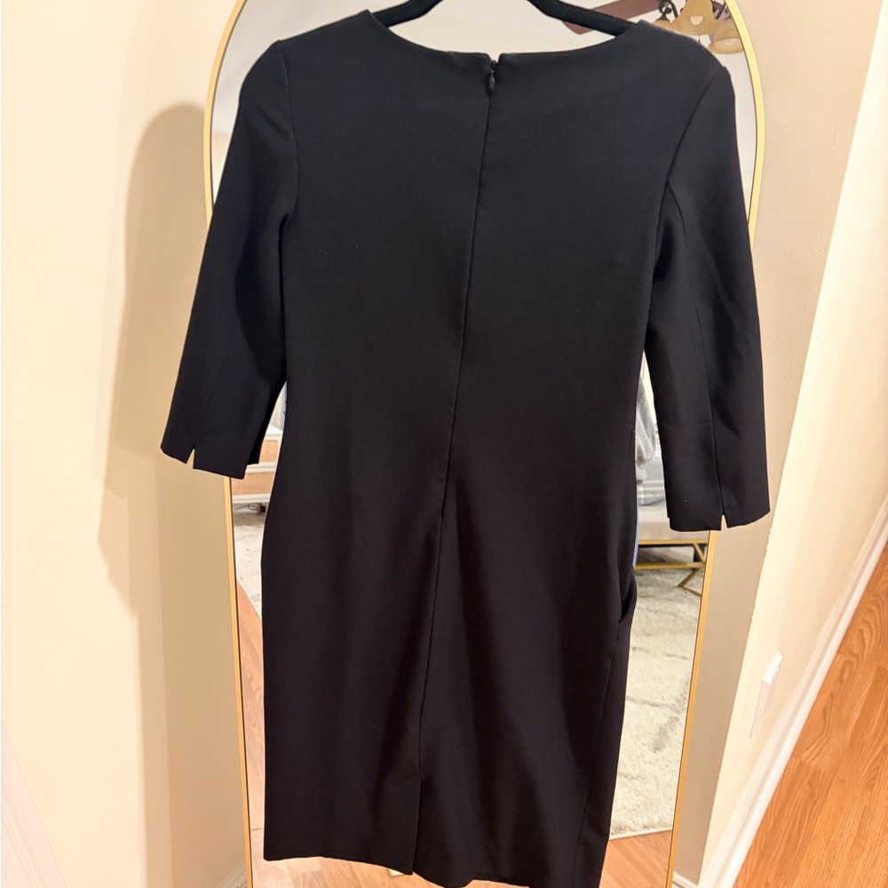 MM Lafleur Black Etsuko Dress w/ Belt - Picture 5 of 7
